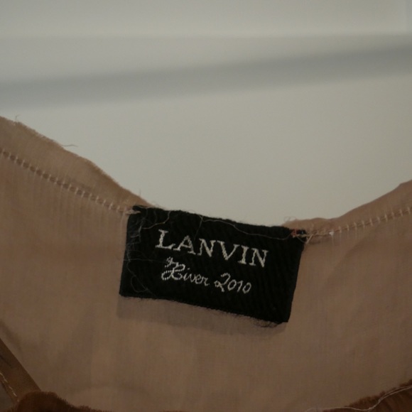 Pink Silk Lanvin Top - Picture 4 of 7